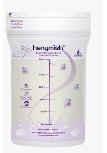 Hanymish 1005 Anne Sütü Saklama Poşeti