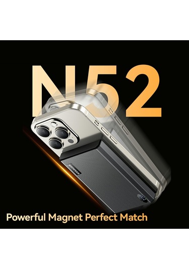 Essager Manyetik Güç Bankası 10000mah 20w Hızlı Şarj Taşınabilir Kablosuz Şarj Cihazı Siyah