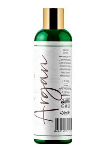 Poxy Tüm Saçlar için Argan Özlü Şampuan 400 ML