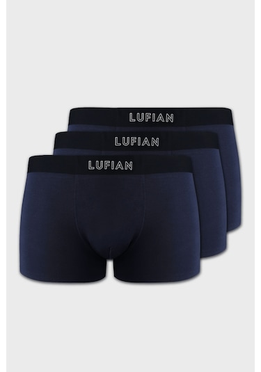 Lufian Mark 3 Adet Erkek Modal Boxer Lacivert Lacivert 111080035100200 Lacivert