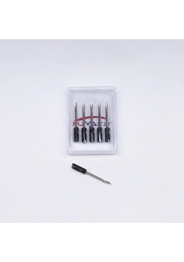 Fuyaku Standart Plastik Dipli Bıçaklı Kılçık Tabanca İğnesi 34 mm 5 Adet