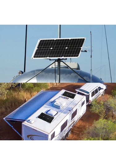 Wezone 18w Monokristal Güneş Paneli - 5v/12v Çıkış, Ip65 Su Geçirmez, Kontrolcü İle Off-grid Şarj Tek/dual Usb Seçenekli