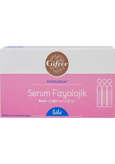 Gifrer Serum Fizyolojik 20 Flakon 5 ML Yeni Ürün