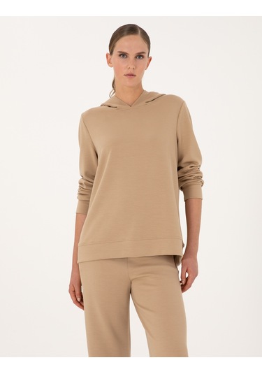 Pierre Cardin Kadın Bej Sweatshirt 50314972-vr011 Bej