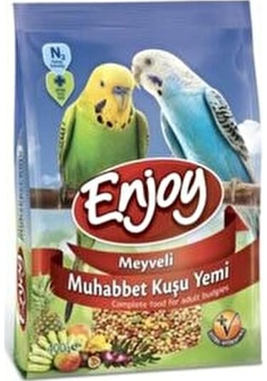 Enjoy Meyveli Muhabbet Kuşu Yemi 400 G