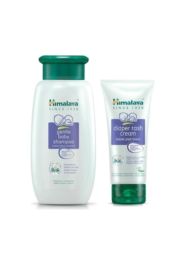 Himalaya Herbals Hassas Bebek Şampuanı 400 ML + Pişik Kremi 100 ML