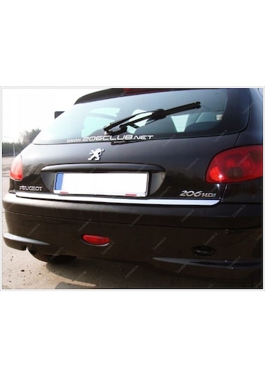 Peugeot 206 Krom Bagaj Alt Çıta 1998-2005 Arası P.Çelik