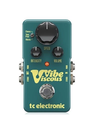 Tc Electronıc Viscous Vibe Efsanevi \ Shin-ei Uni-vibe\" Sesini Y