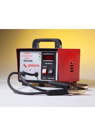 Soyberg 12V - 24V Akü Şarj & Test Cihazı 121