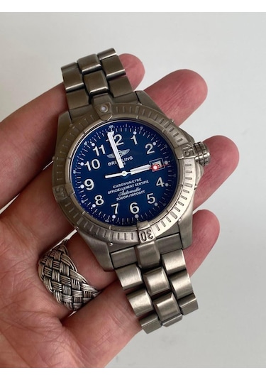 Breitling Avenger Seawolf 44mm Titanyum Kordon Erkek Kol Saati 2. El