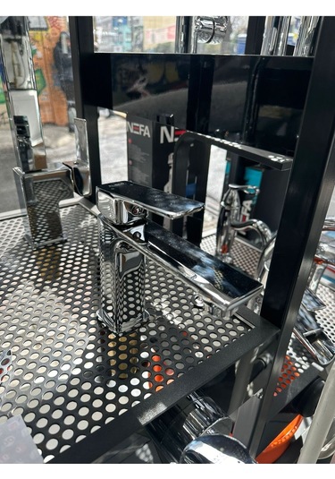 Boheme Fleko Levi Lavabo Bataryası Krom Krom