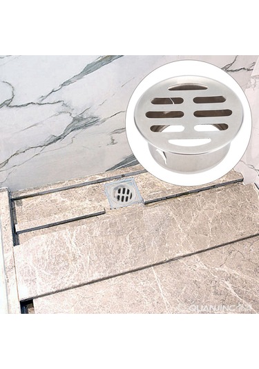 Xiyyadms Dış Mekan Paslanmaz Çelik Su Depolayıcı, Tıkanıklığı Önleyen, 160 Düz Açık, Balkon-çatı Kullanıma Uygun