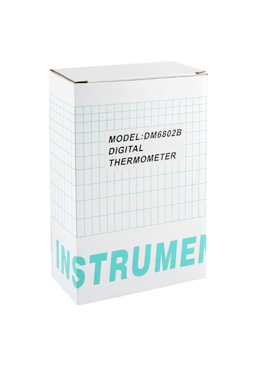 Sones İki K-tipi Sensörlü Dijital Termometre Dm6802b