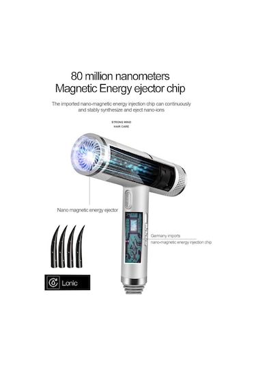 Lixiaqu01 Yüksek Hızlı Negatif İyonik Saç Üfleyici Kurutucu