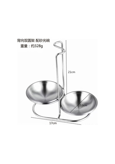 Reedark Ev Ve Restoran Çelik Mutfak Rakımı - İki Yönlü Kaşık Tutucu - Çift Dairesel Konstruksiyon - Kolay Depolama Diğer