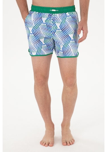 U.s. Polo Assn. Erkek Yeşil Deniz Şortu 50299778-vr054 Yeşil