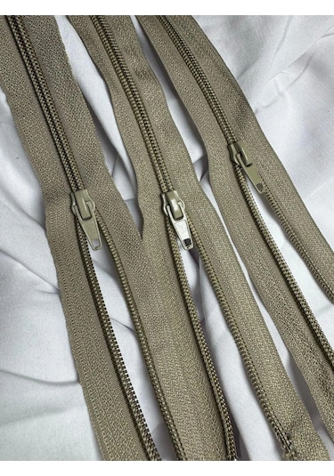 Tip10 Fermuar Camel 5 Adet 25cm