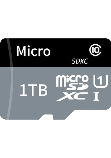 Geeroyoo Tf Hafıza Kartı 1tb U1 C10: Yüksek Hızlı, Dayanıklı, Su Geçirmez, Akıllı Telefon, Araba Kaydedici, Kameralar İçin Mikro Sd Kartı