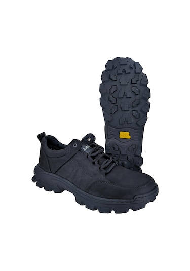 Bulldozer Outdoor Ayakkabı Nubuk Deri Siyah 240070 Siyah