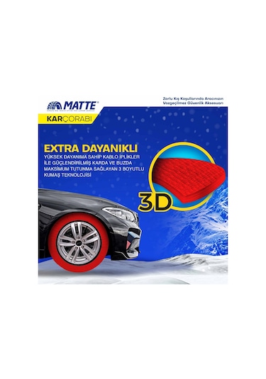 Matte Kar Çorabı - Active Series