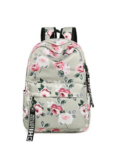 Sırt Çantası Bayan Sırt Çantası Etnik Rüzgar Baskı Çiçek Su Geçirmez Büyük Kapasiteli Seyahat Kadın Çantası Öğrenci Okul Çantası Matches The İmage Çok Renkli