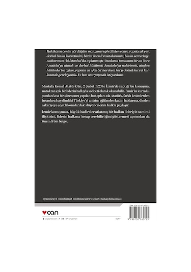 Türkiye'nin Geleceği - Mustafa Kemal Atatürk - Can Yayınları