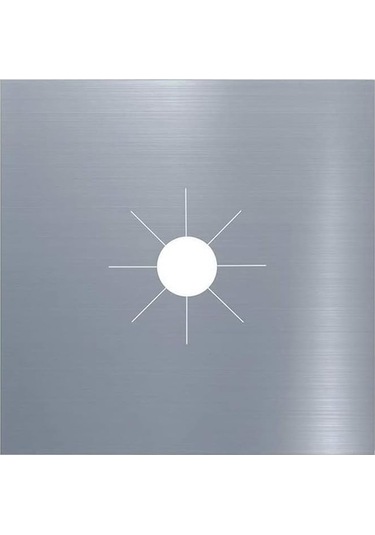 River World 5 Adet Ocaklar İçin Koruyucu Ped Alüminyum Renkli