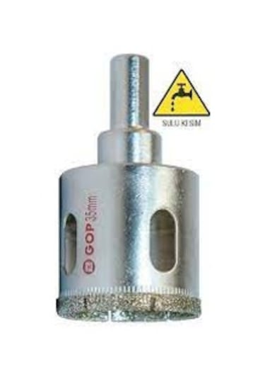 Gop Sulu Kesim Mermer Fayans Delme Elmas Panç 25Mm