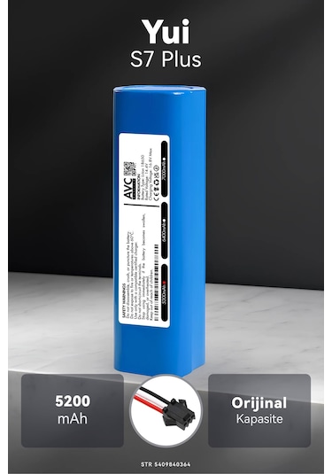 Yui S7 Plus 5200mah Robot Süpürge Bataryası K.k