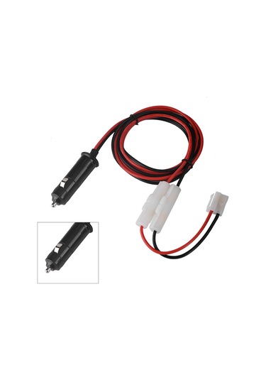 Xindoker Yaesu Ft-7900/7800/8800/8900/1907/1807/1802 İçin Araç Sigara Ateşi Güç Kablosu, Çift Sigorta Ve T Şekilli Bağlantı, Yüksek Sıcaklık Dayanıklı, Kaliteli Bakır Tel