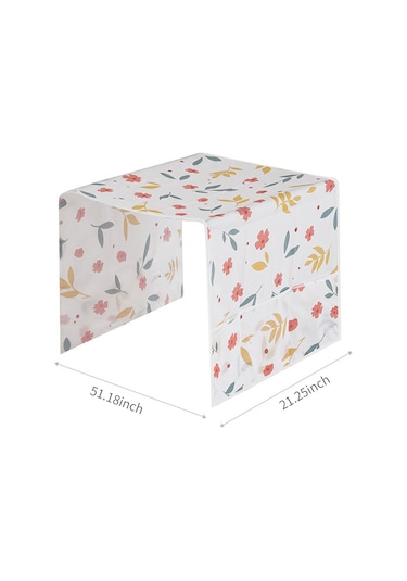 Qingmipy "buzdolabı Ve Çamaşır Makinesi İçin 3 Cep Düzenleyici Toz Geçirmez Örtü - Peva Malzeme" Çok Renkli