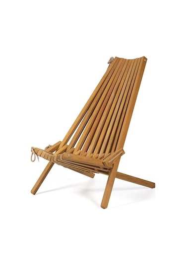 Therapy Chair Ahşap Şezlong - Meşe Ahşap