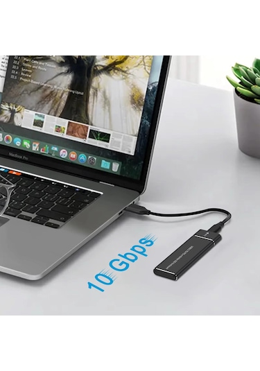 Cr18 10 Gbps Harddisk Kutusu Nvme M.2 Ssd Pcı-e Otg Çevirici Adaptör Usb 3.1 Type-c Gen2