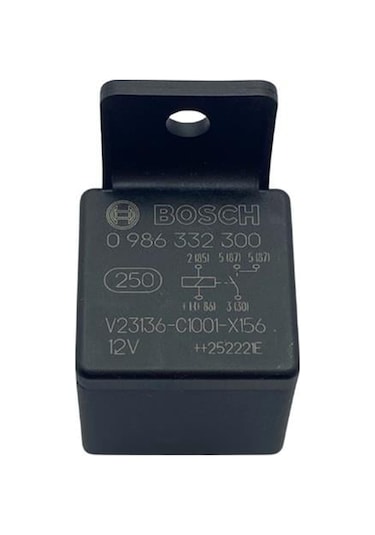 Bosch 12v Röle 5 Uçlu 30 A Tek Platin 1-2-3-5-5 Portugal