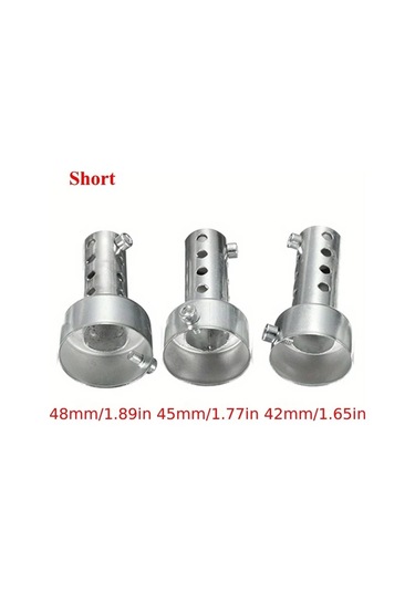 Hightower 2 Parça 42mm Ayarlanabilir Egzoz Susturucu - Off-road Motosiklet İçin Dayanıklı Ses Azaltıcı