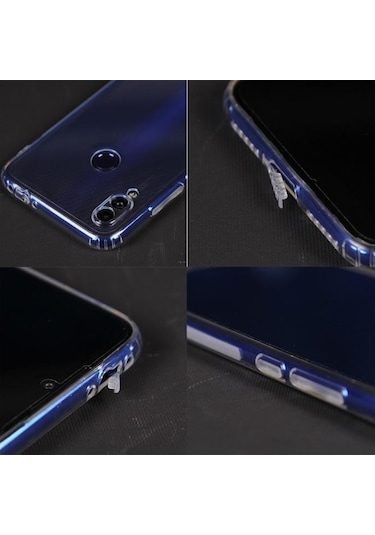 Xiaomi Redmi Note 7 Uyumlu Kamera Korumalı 3D Şeffaf Silikon Kılıf 546606438