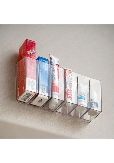 Tongxida Bosphorusboutique Şeffaf Kutu Monte Kutusu Kozmetik Gc Düzenleyiciler Duvara Montajlı 3 Bölme, Bölmeli 3 Zc Diğer