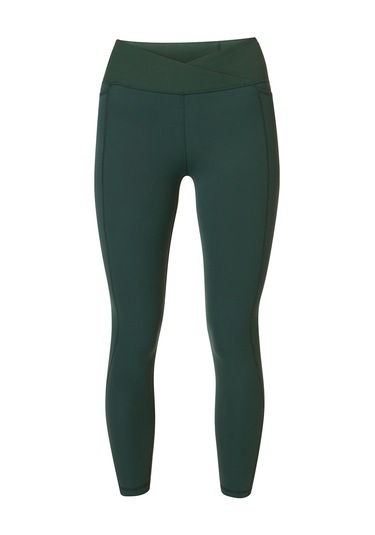 Sweaty Betty Summer Super Soft 7/8 Wrap Leg 8022 Yeşil