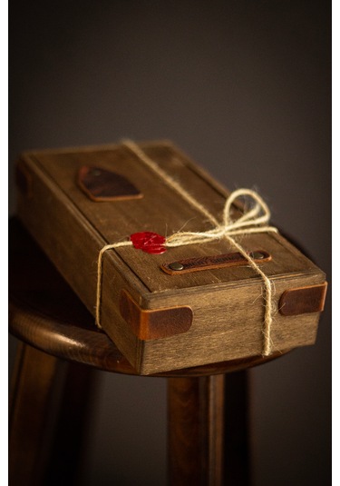 Hediyelik Ahşap Kutu İsimli Büyük