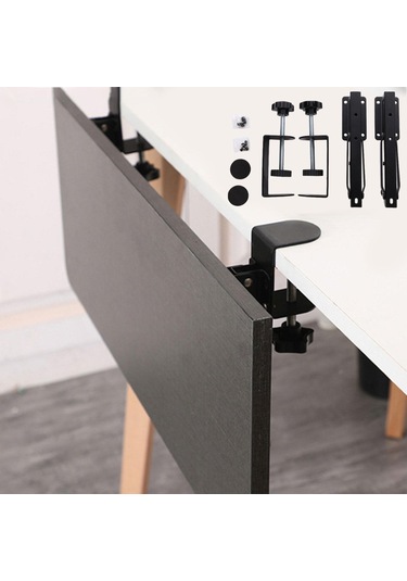 Homyl Klavye Tepsisi Kelepçesi Montajı, 0,5-9,5cm Ayarlanabilir