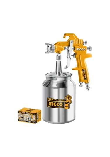 Ingco ASG3105 Boya Tabancası 1000CC Alttan Depo