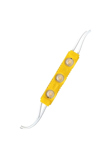 20 Adet Mercekli Modül Led Amber 1.2 Watt 12V
