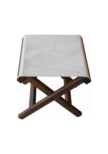 Bahçeme Kaş Katlanır Portatif Ahşap Bahçe Balkon Taburesi