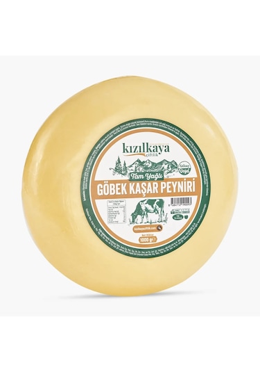 Kızılkaya Çiftlik Göbek Kaşar Peyniri 1 KG