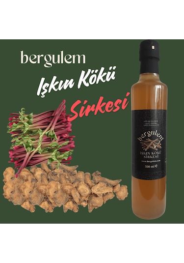 Bergulem Işkın Kökü Sirkesi 500 ML