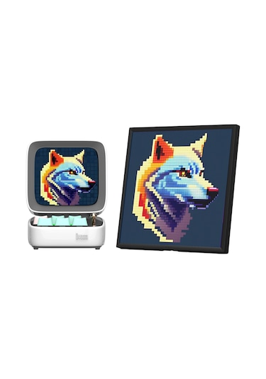 Divoom Ditoo Pro Bluetooth Hoparlör + Pixoo-64 Led Ekran Set