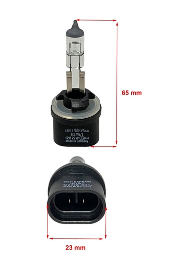 H27 12v 27w Pg13 Düz Soketli Halojen Far Ampulü