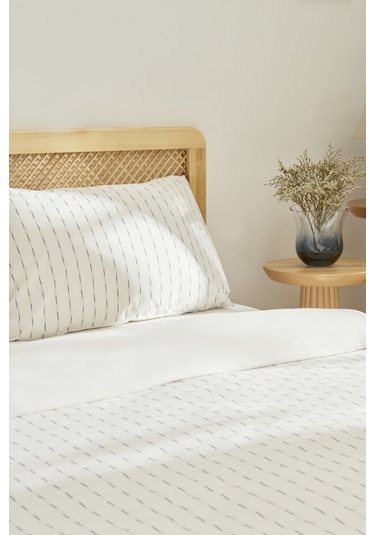 Kaşmir Home Astrid Çift Kişilik Nevresim Takımı İndigo Indigo