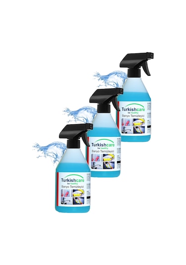 Banyo Ve Kireç Sökücü Temizleyici Sprey 500 Ml. Üçlü Set Diğer