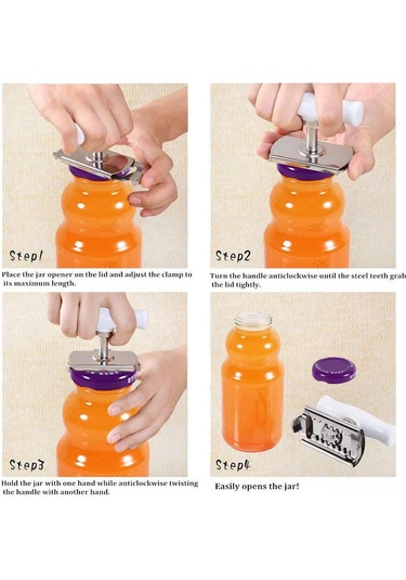 Vkemall Stainless Steel Multifunctional Cap Opener Set: 9.5cm Kapak Açıcı Beyaz + Lp5 Anahtar Zinciri Gümüş Beyaz